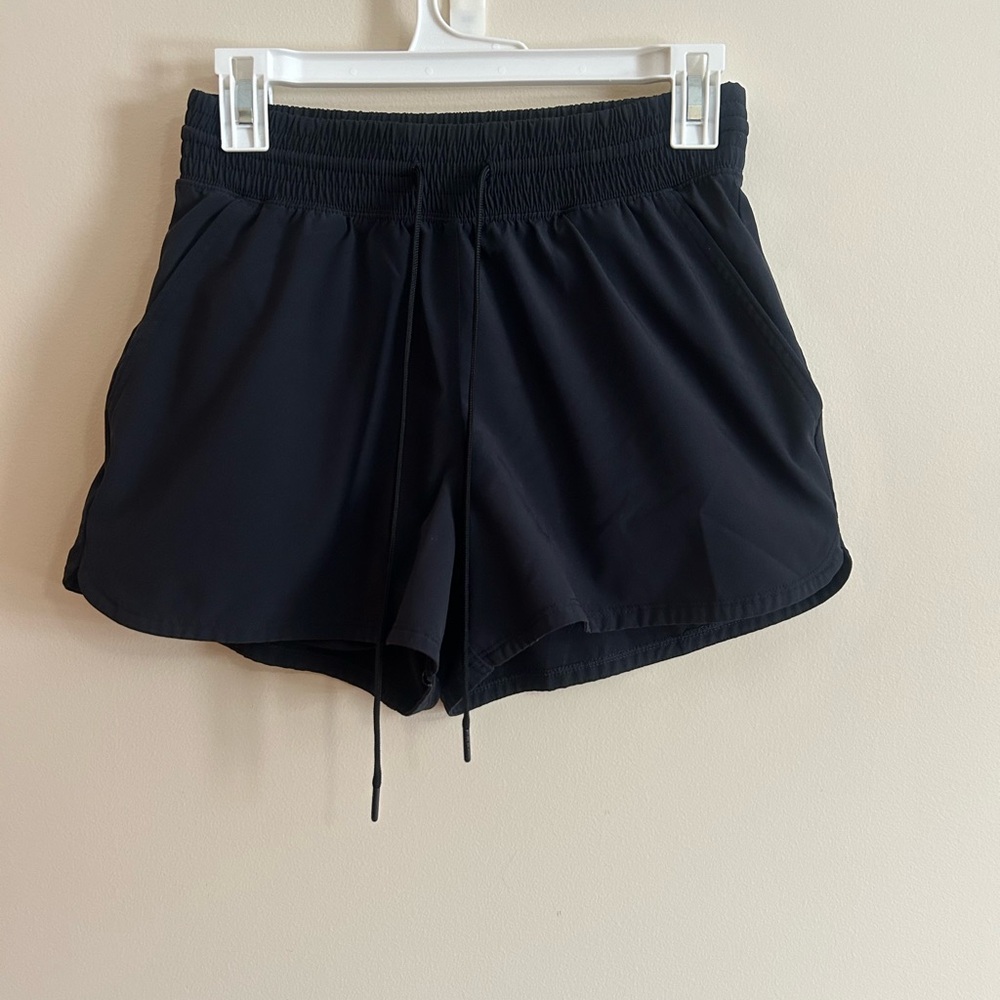 Abercrombie & Fitch Black Athletic Shorts